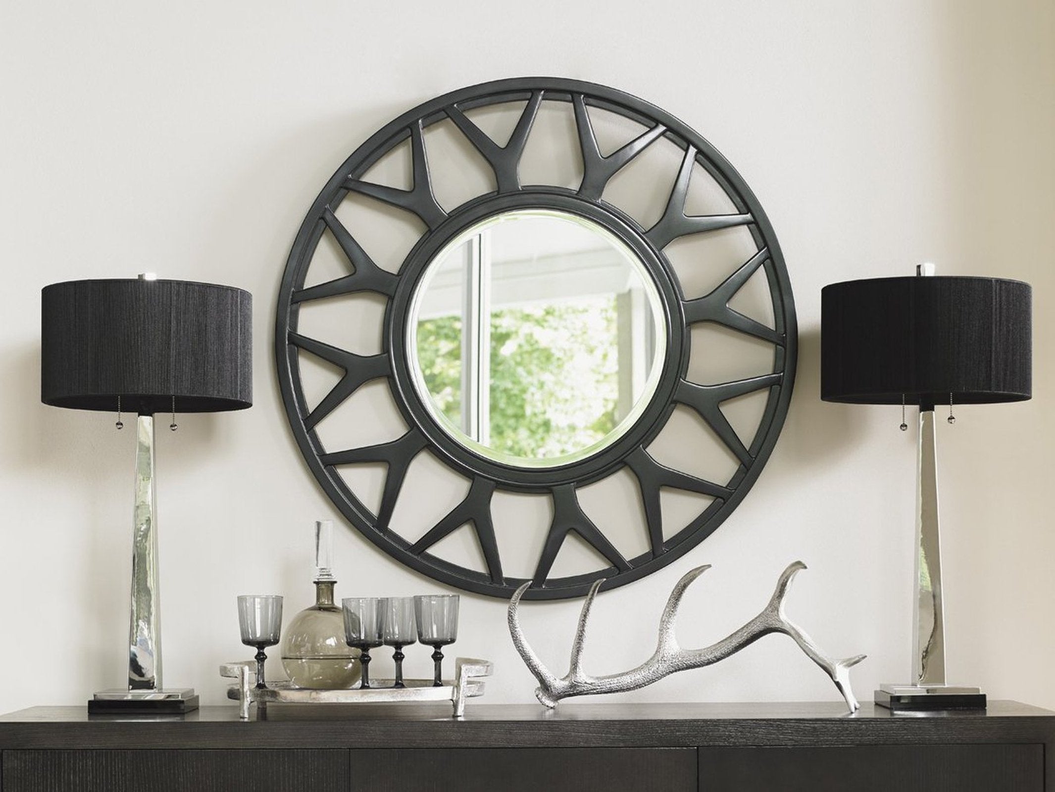 Lexington Carrera Esprit Round Mirror DSC