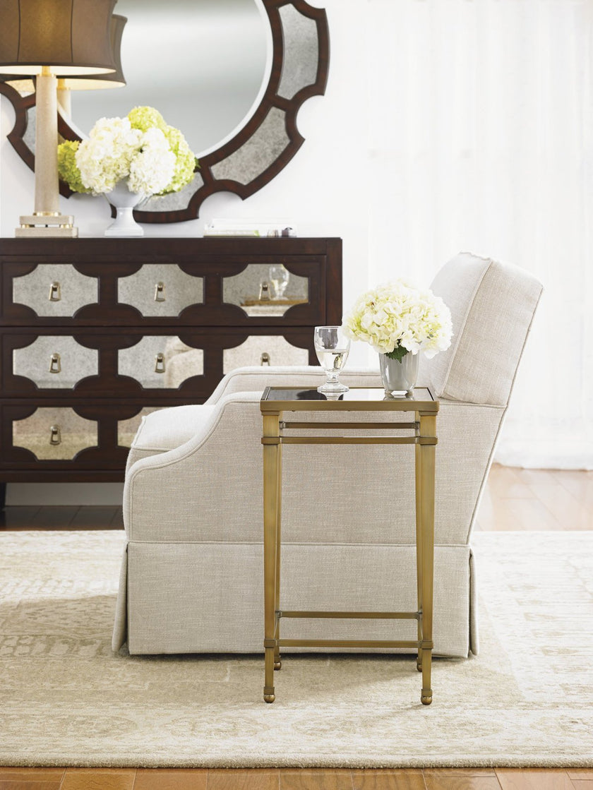 Lexington Kensington Place Del Mar Round Mirror Clearance