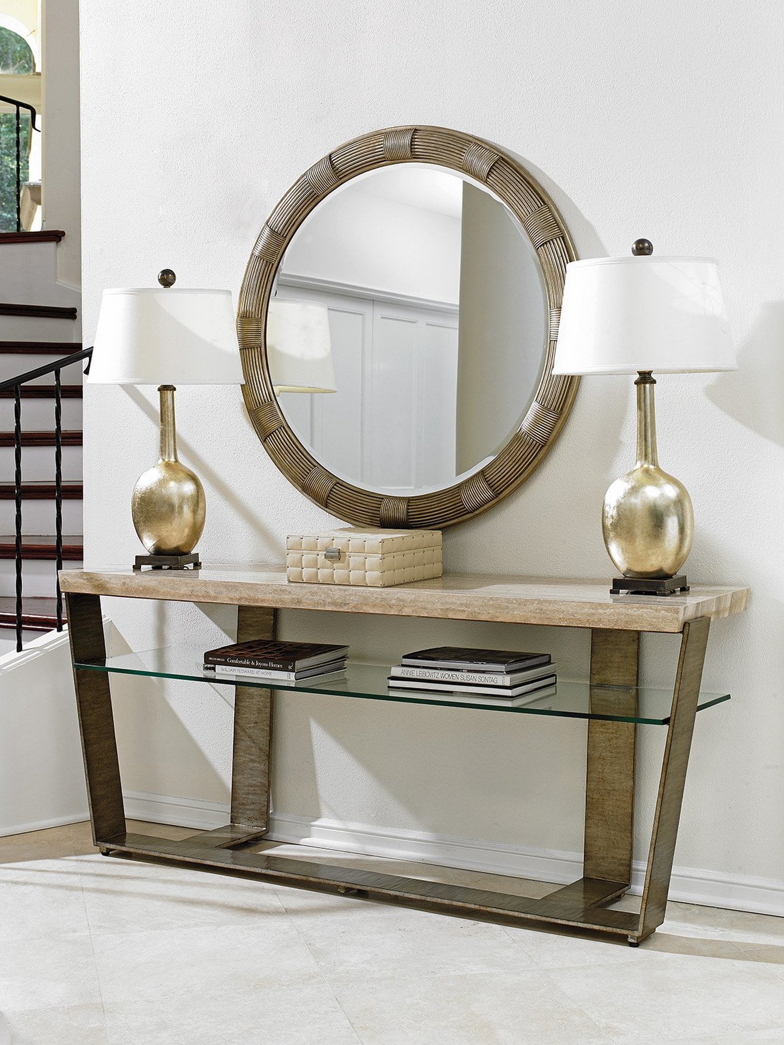 Lexington Laurel Canyon Beverly Round Mirror