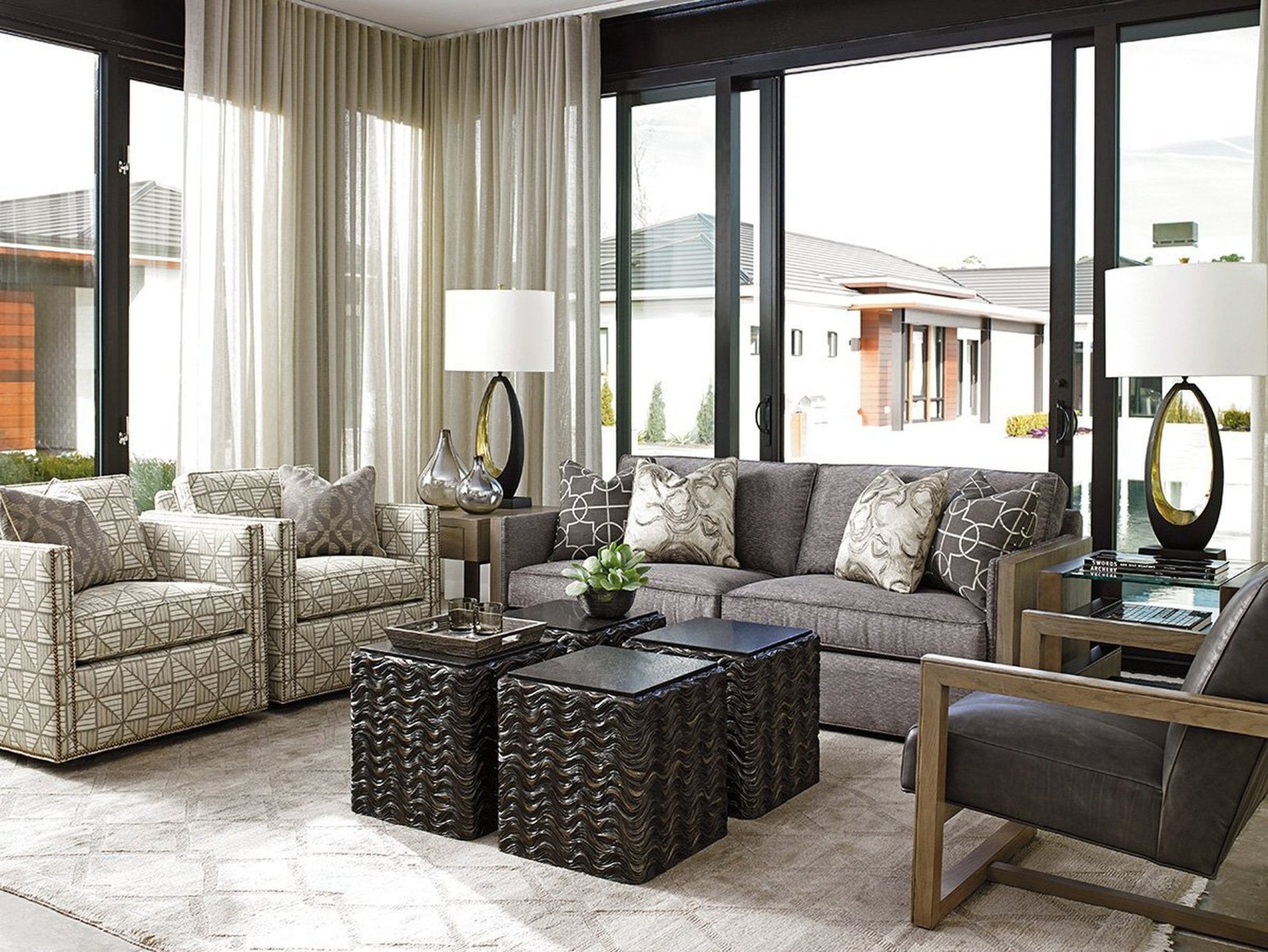 Lexington Shadow Play Talk Of The Town Cube End Table