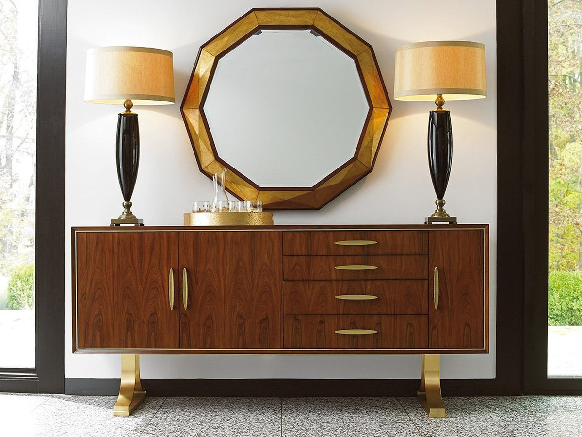 Lexington Take Five Savoy Round Mirror Clearance