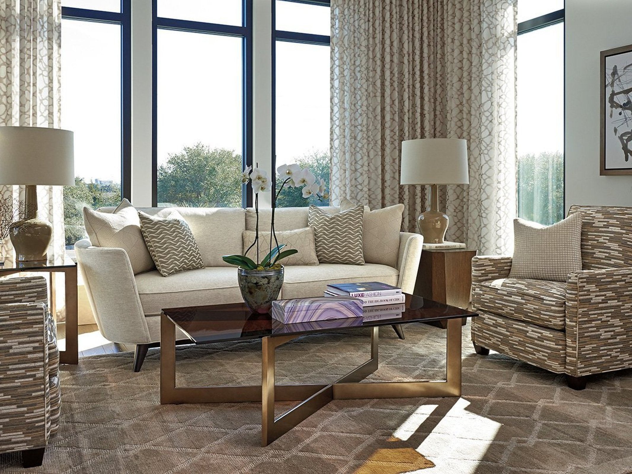 Lexington Zavala Aperture Cocktail Table DSC