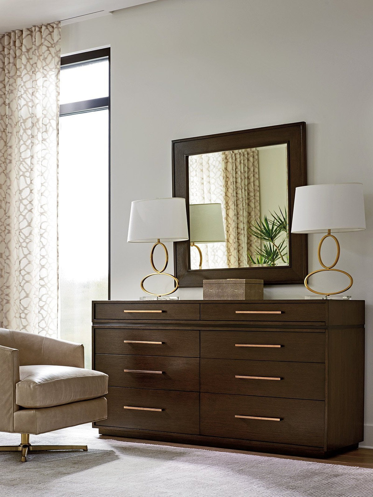 Lexington Zavala Gallerie Square Mirror Clearance