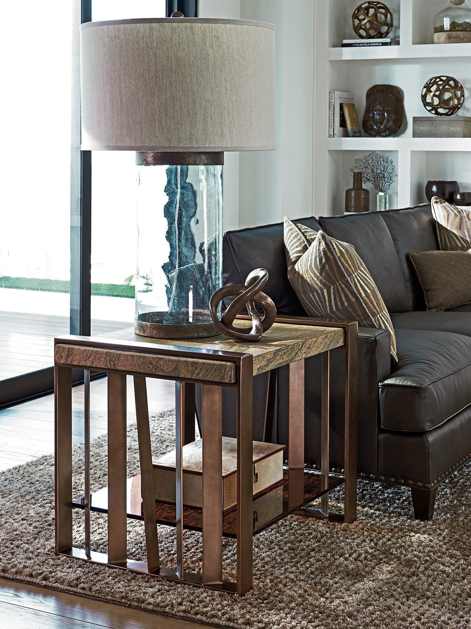 Lexington Zavala Intersect End Table DSC