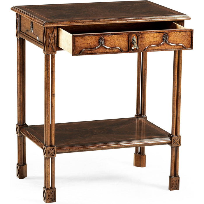 Jonathan Charles Chippendale Gothic Rectangular Side Table
