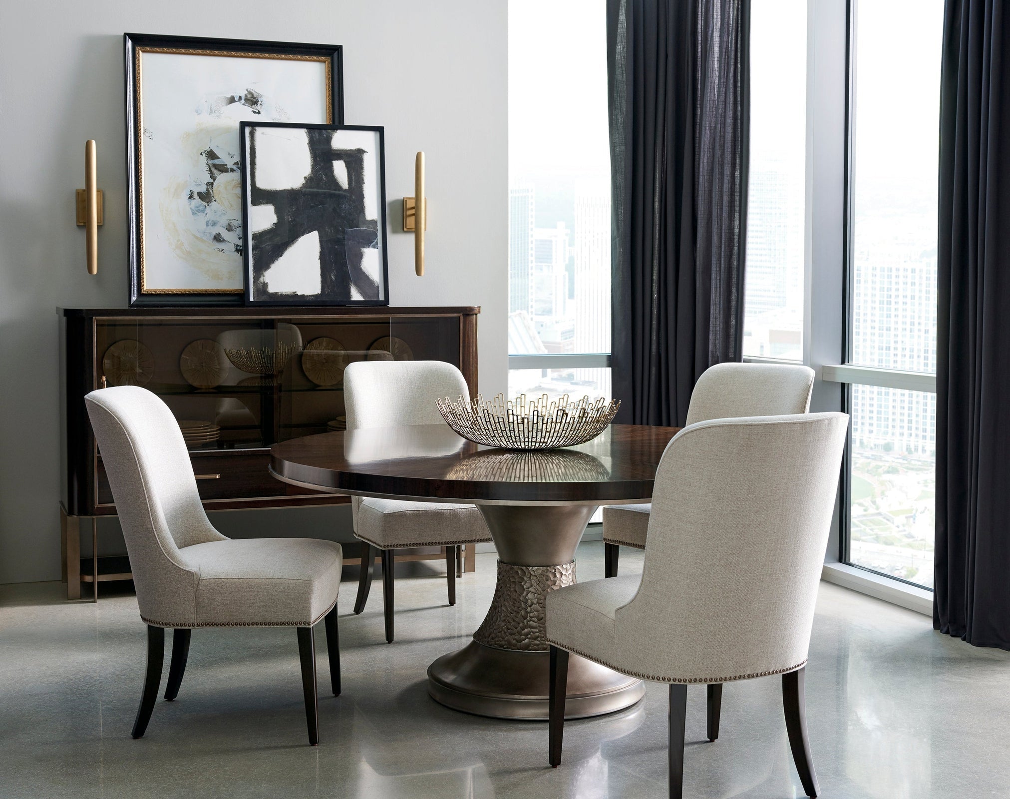 Caracole Streamline Side Dining Chair - Set of 2 INV