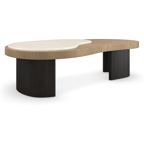 Caracole Modern Principles Contrast Cocktail Table INV