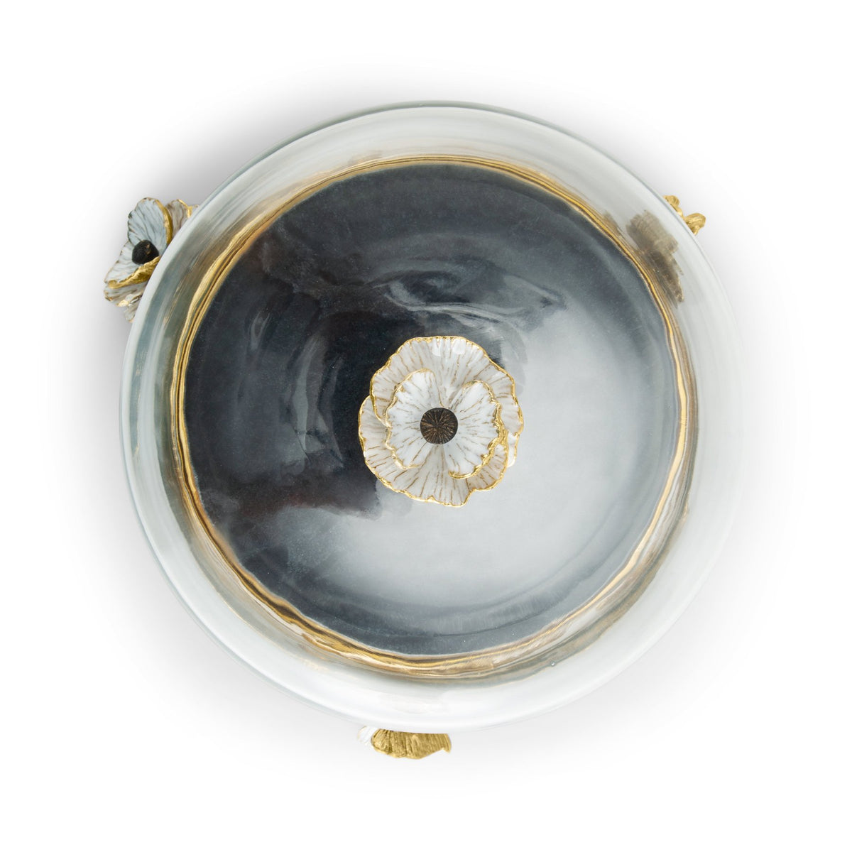 Michael Aram Anemone Cake Stand W/ Dome