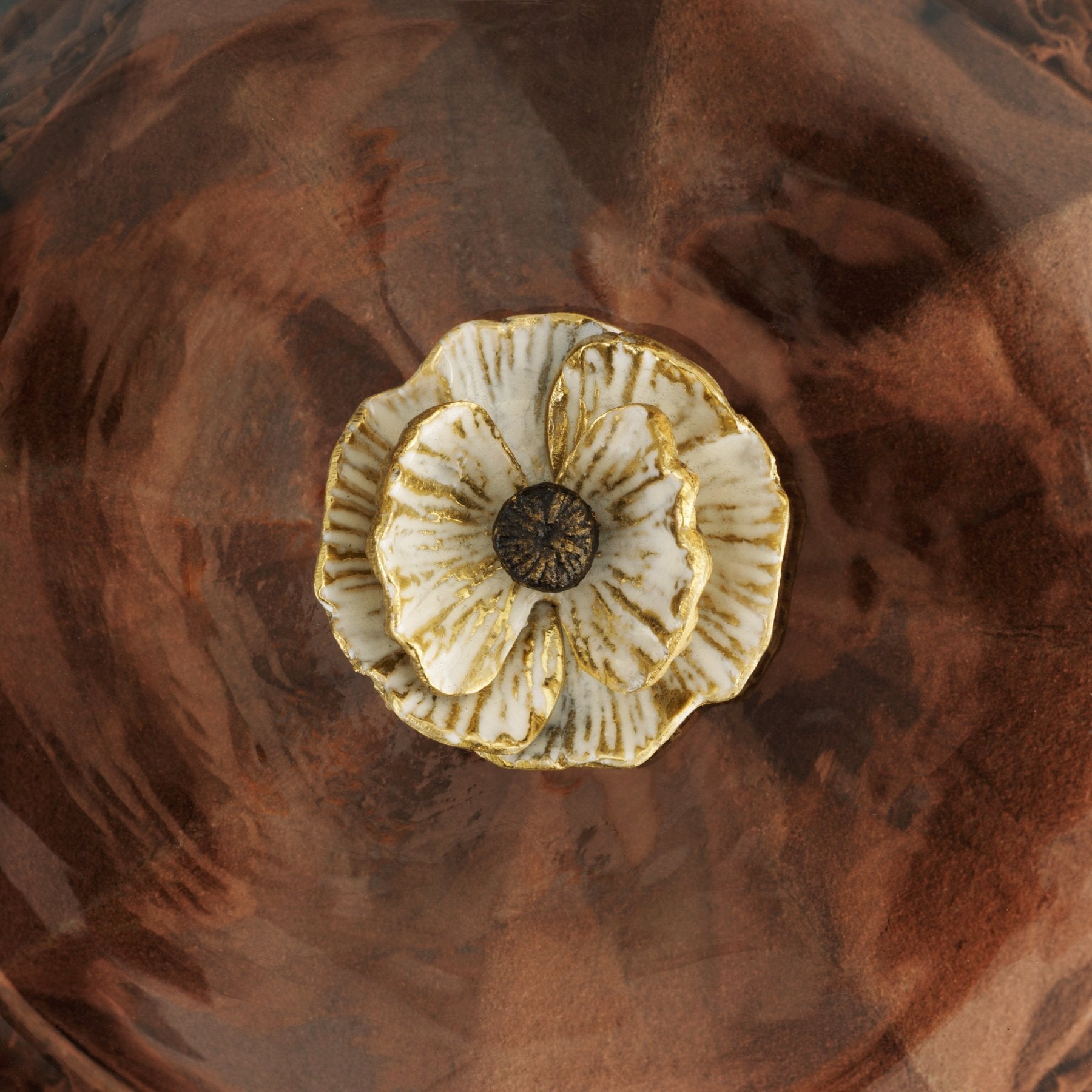 Michael Aram Anemone Cake Stand W/ Dome