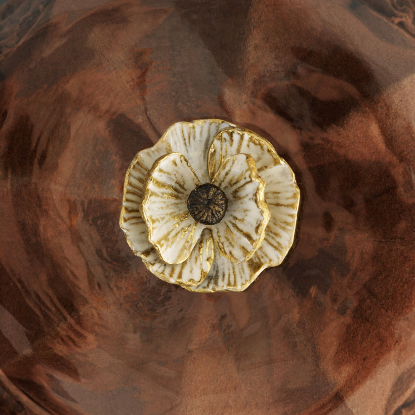Michael Aram Anemone Cake Stand W/ Dome