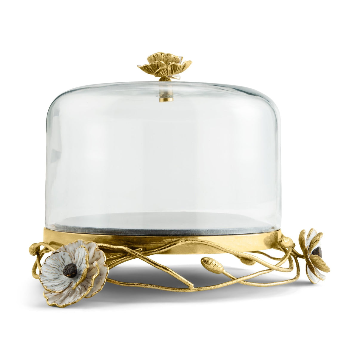 Michael Aram Anemone Cake Stand W/ Dome