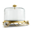 Michael Aram Anemone Cake Stand W/ Dome
