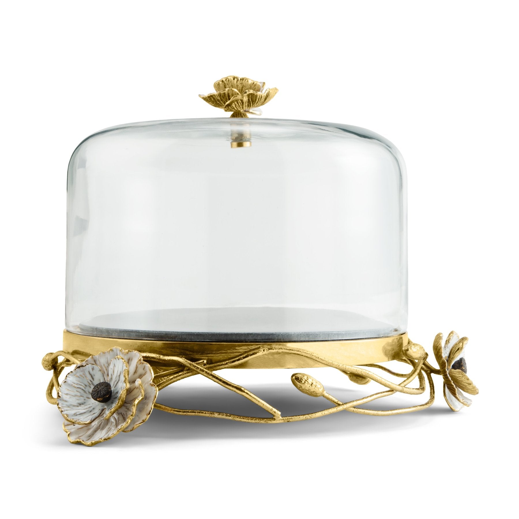 Michael Aram Anemone Cake Stand W/ Dome