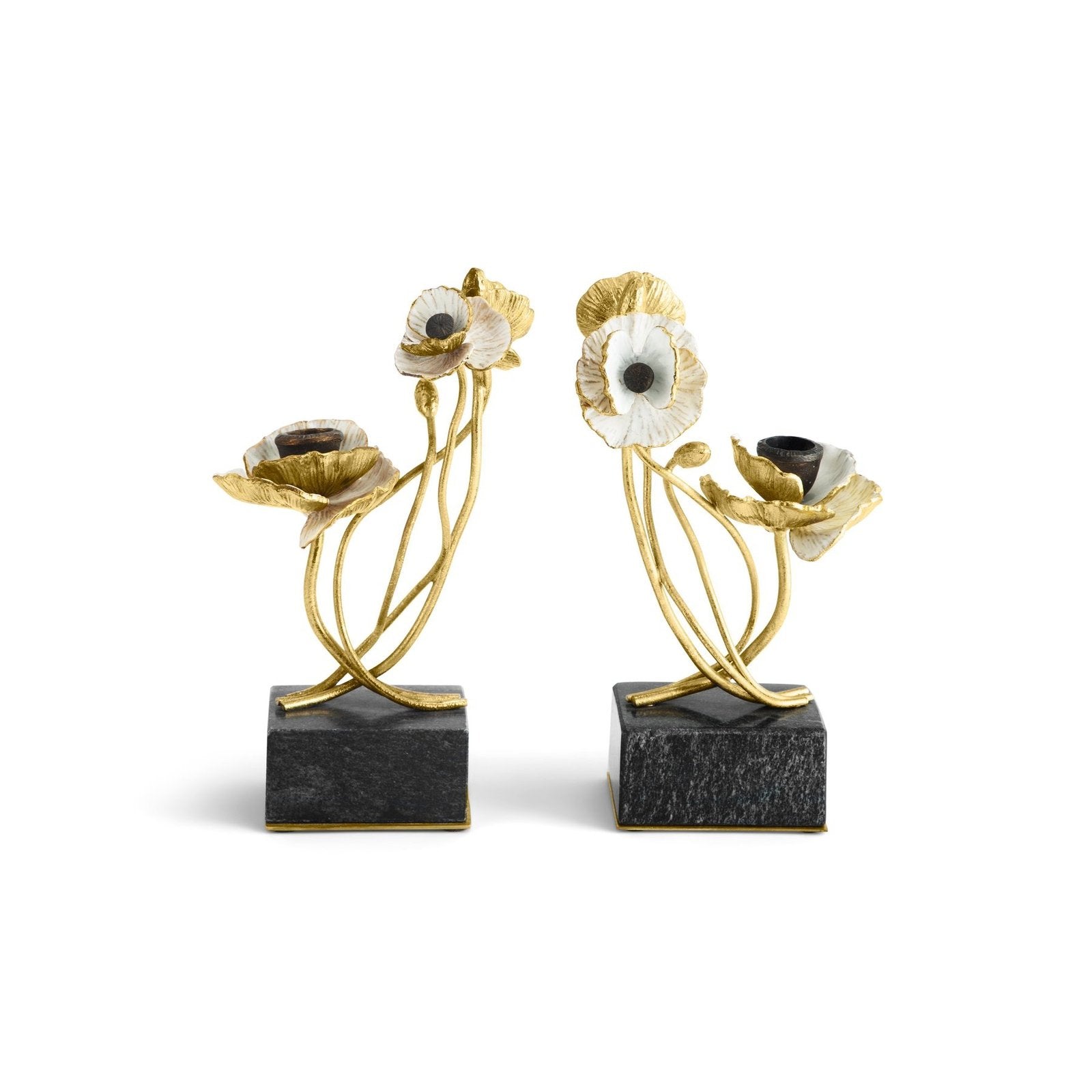 Michael Aram Anemone Candleholders (Set of 2)