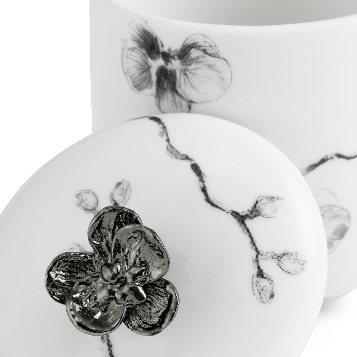 Michael Aram Black Orchid Bath Container