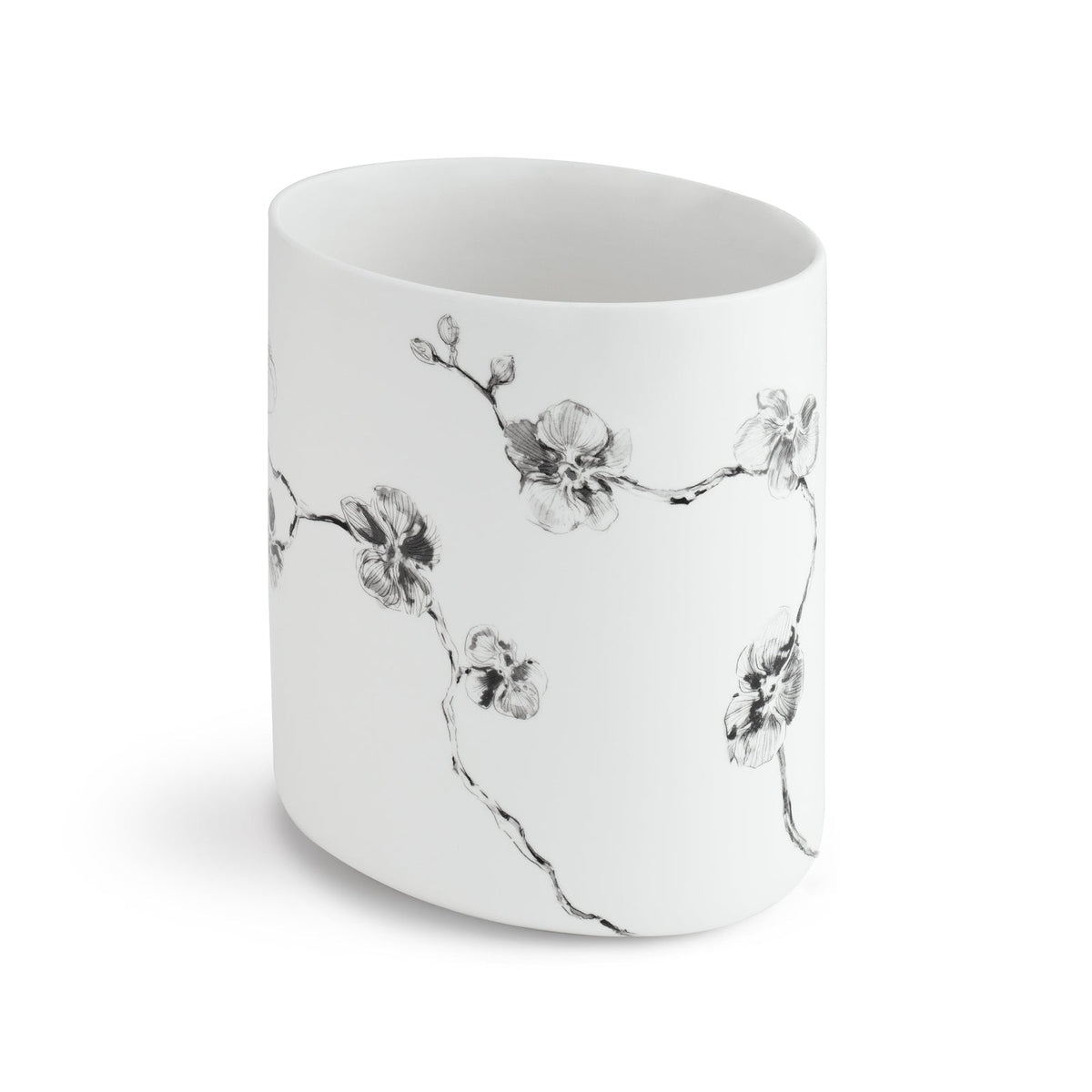 Michael Aram Black Orchid Bath Waste Basket