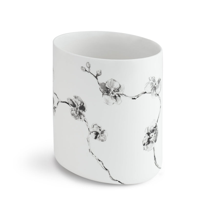 Michael Aram Black Orchid Bath Waste Basket