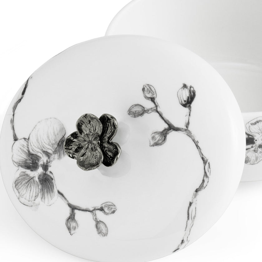 Michael Aram Black Orchid Bath Container