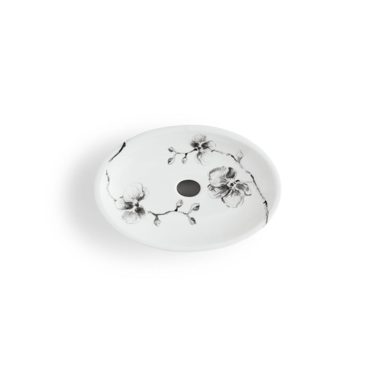 Michael Aram Black Orchid Bath Container