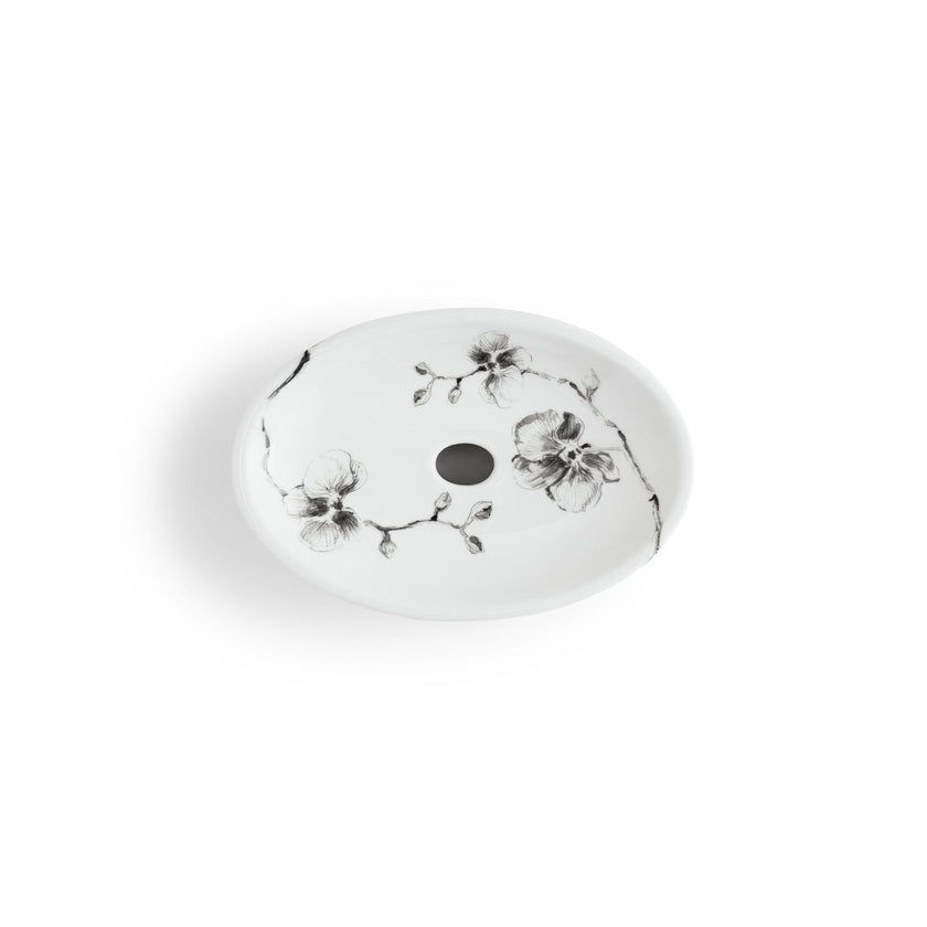Michael Aram Black Orchid Bath Container