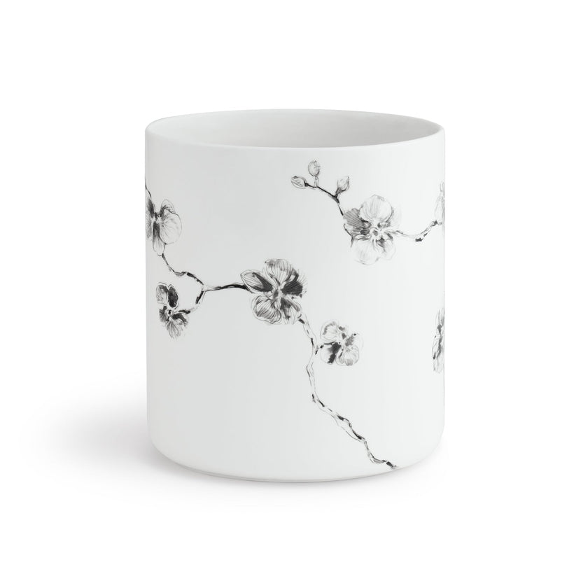 Michael Aram Black Orchid Bath Waste Basket