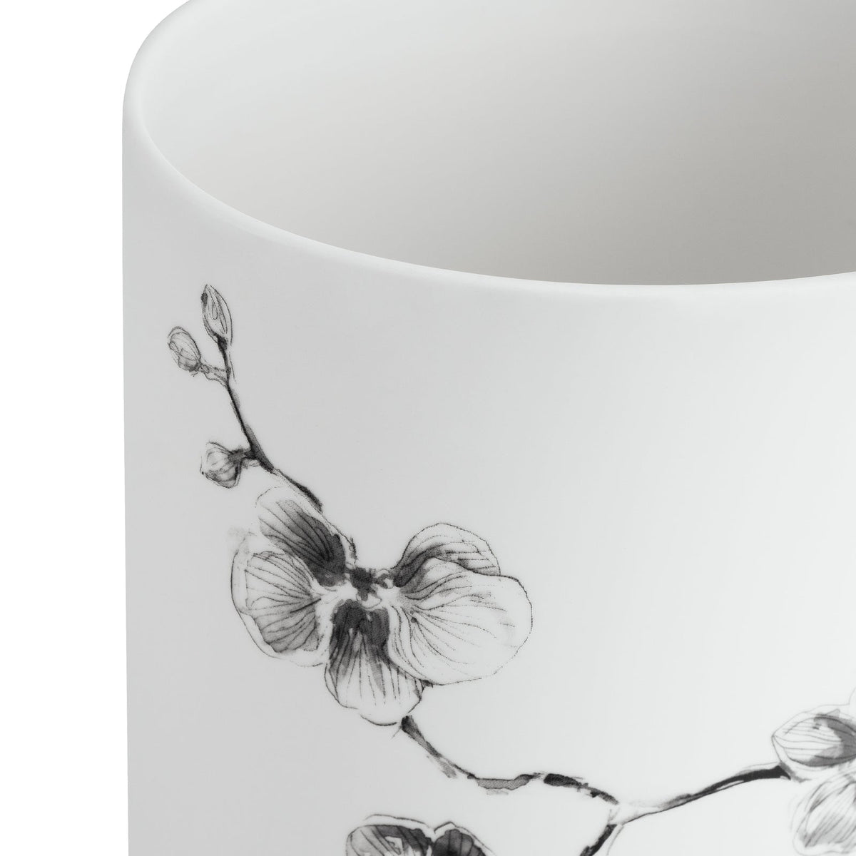 Michael Aram Black Orchid Bath Waste Basket