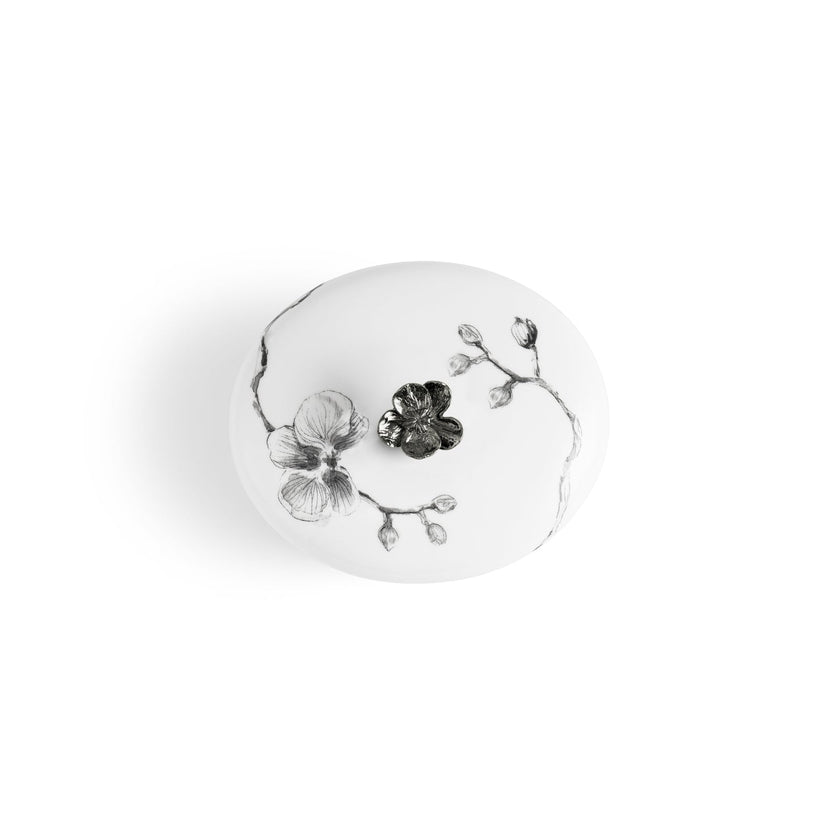 Michael Aram Black Orchid Bath Container