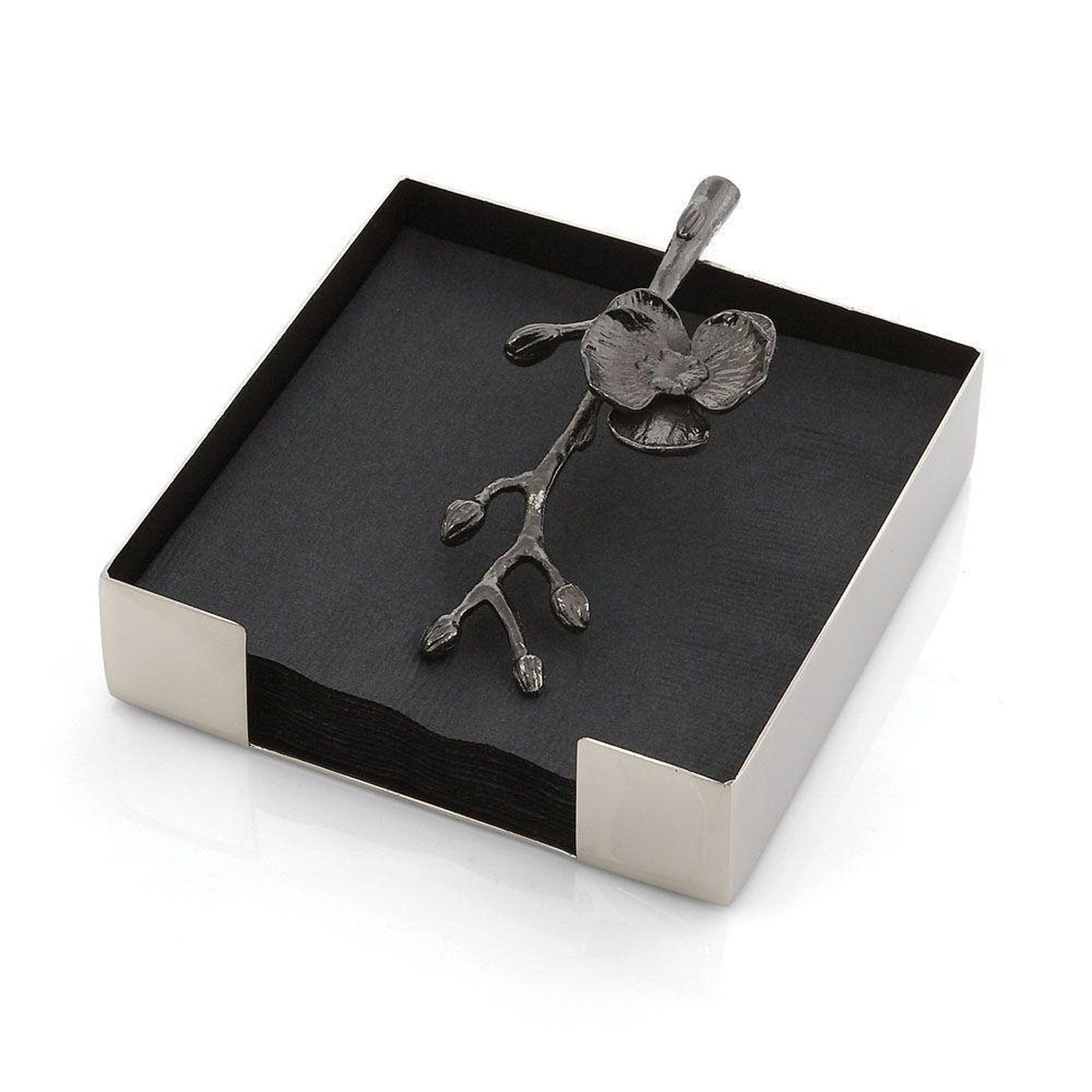 Michael Aram Black Orchid Cocktail Napkin Holder