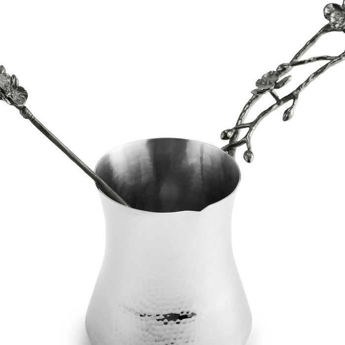 Michael Aram Black Orchid Large Coffee Pot w/ Spoon