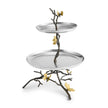 Michael Aram Butterfly Ginkgo 2 Tier Etagere
