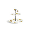Michael Aram Butterfly Ginkgo 2-Tier Porcelain Etagere