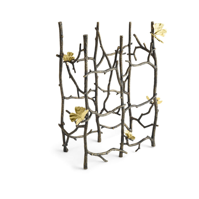 Michael Aram Butterfly Ginkgo 6-Bottle Wine Rack