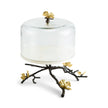 Michael Aram Butterfly Ginkgo Cake Stand w/ Dome