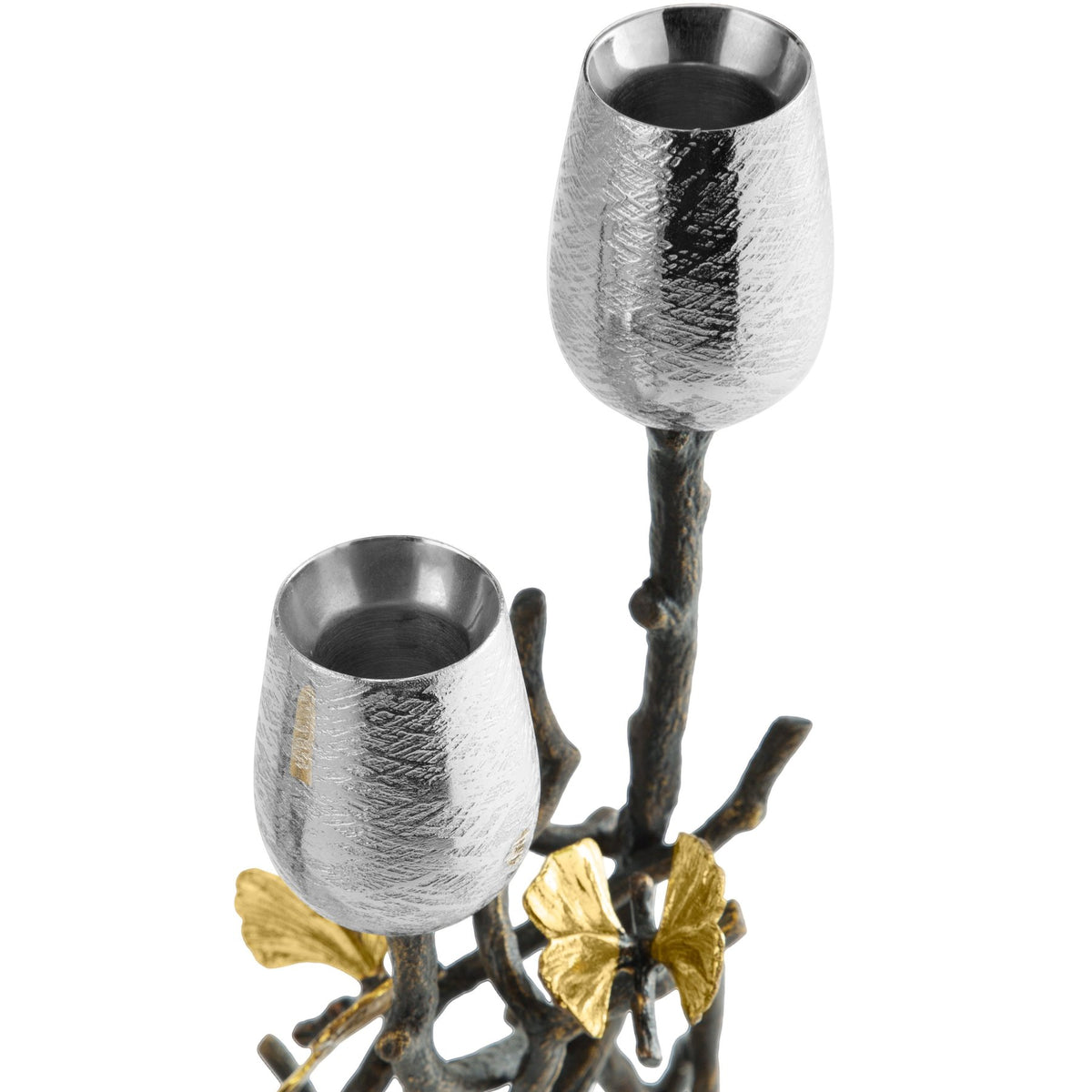 Michael Aram Butterfly Ginkgo Candleholders - Set of 2