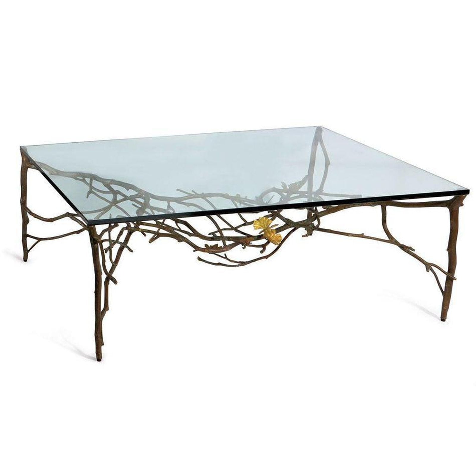 Michael Aram Butterfly Ginkgo Coffee Table