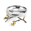 Michael Aram Butterfly Ginkgo Footed Centerpiece Bowl