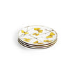Michael Aram Butterfly Ginkgo Gold Tidbit Plate - Set of 4
