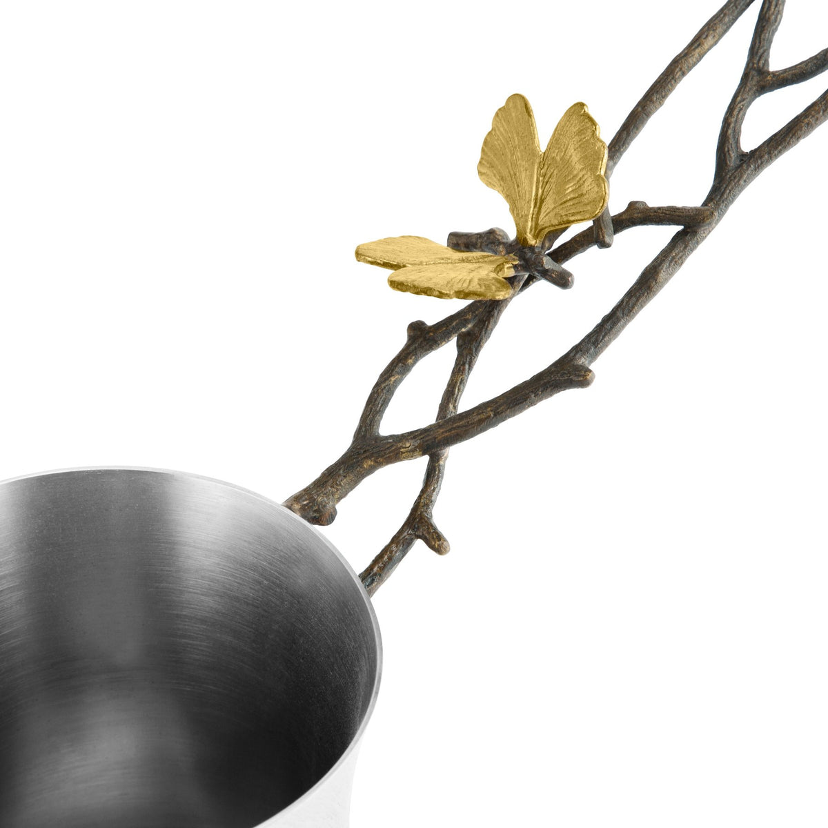 Michael Aram Butterfly Ginkgo Large Coffee Pot w/ Spoon