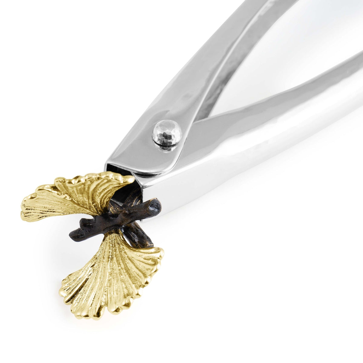Michael Aram Butterfly Ginkgo Lock Spring Tongs