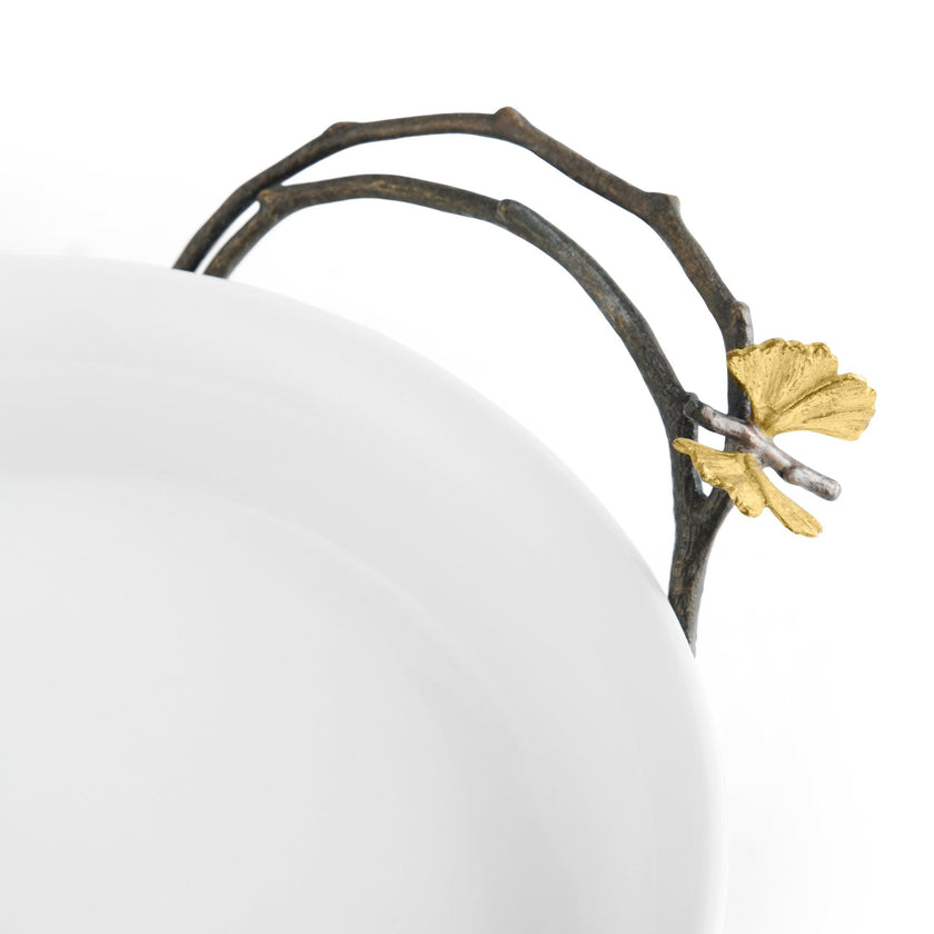 Michael Aram Butterfly Ginkgo Pie Dish