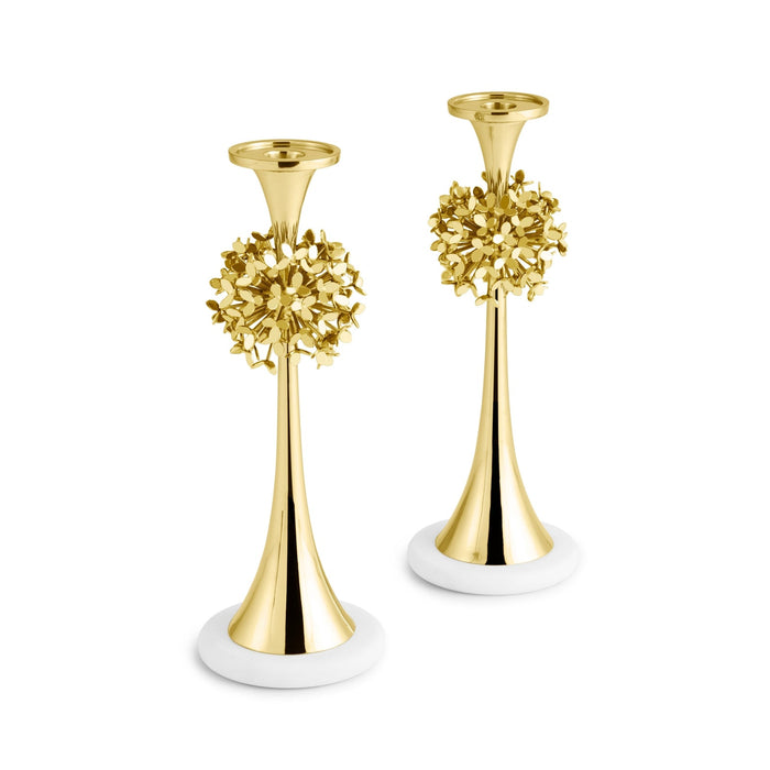 Michael Aram Dandelion Candleholders - Set of 2