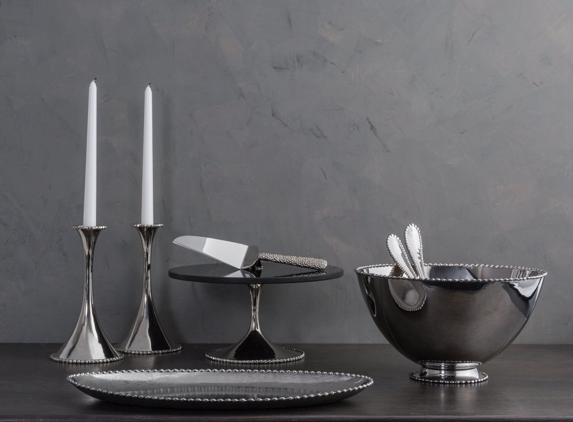 Michael Aram Molten Candleholders (Set of 2)