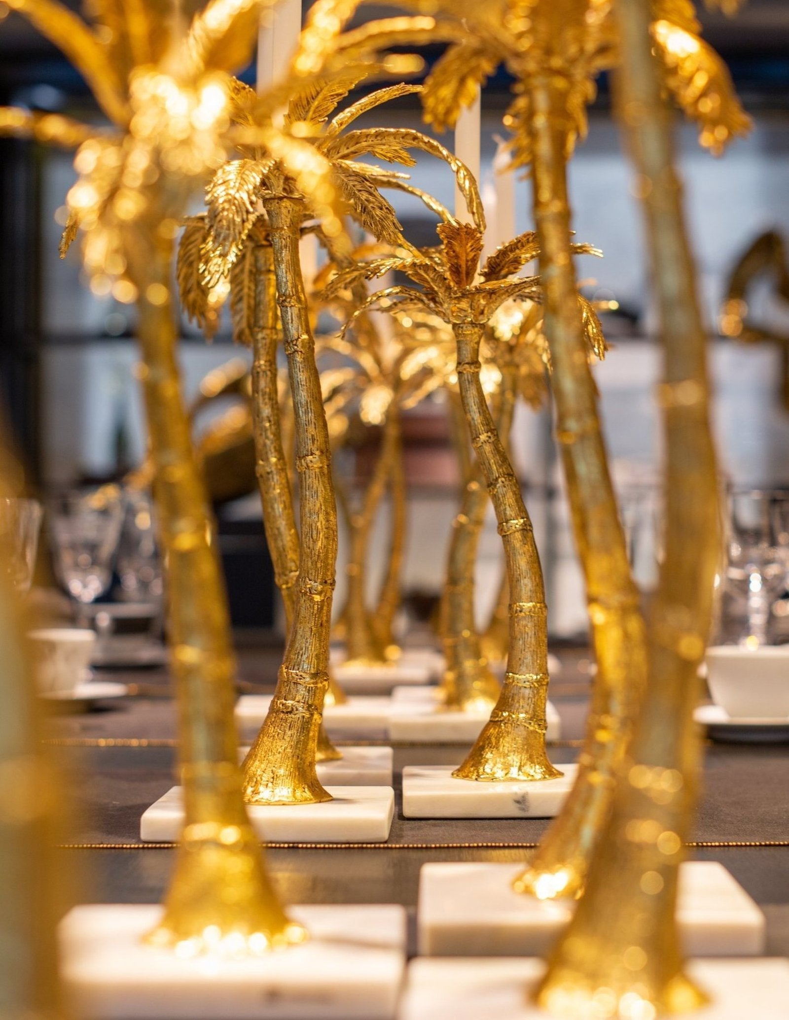 Michael Aram Palm Candleholders