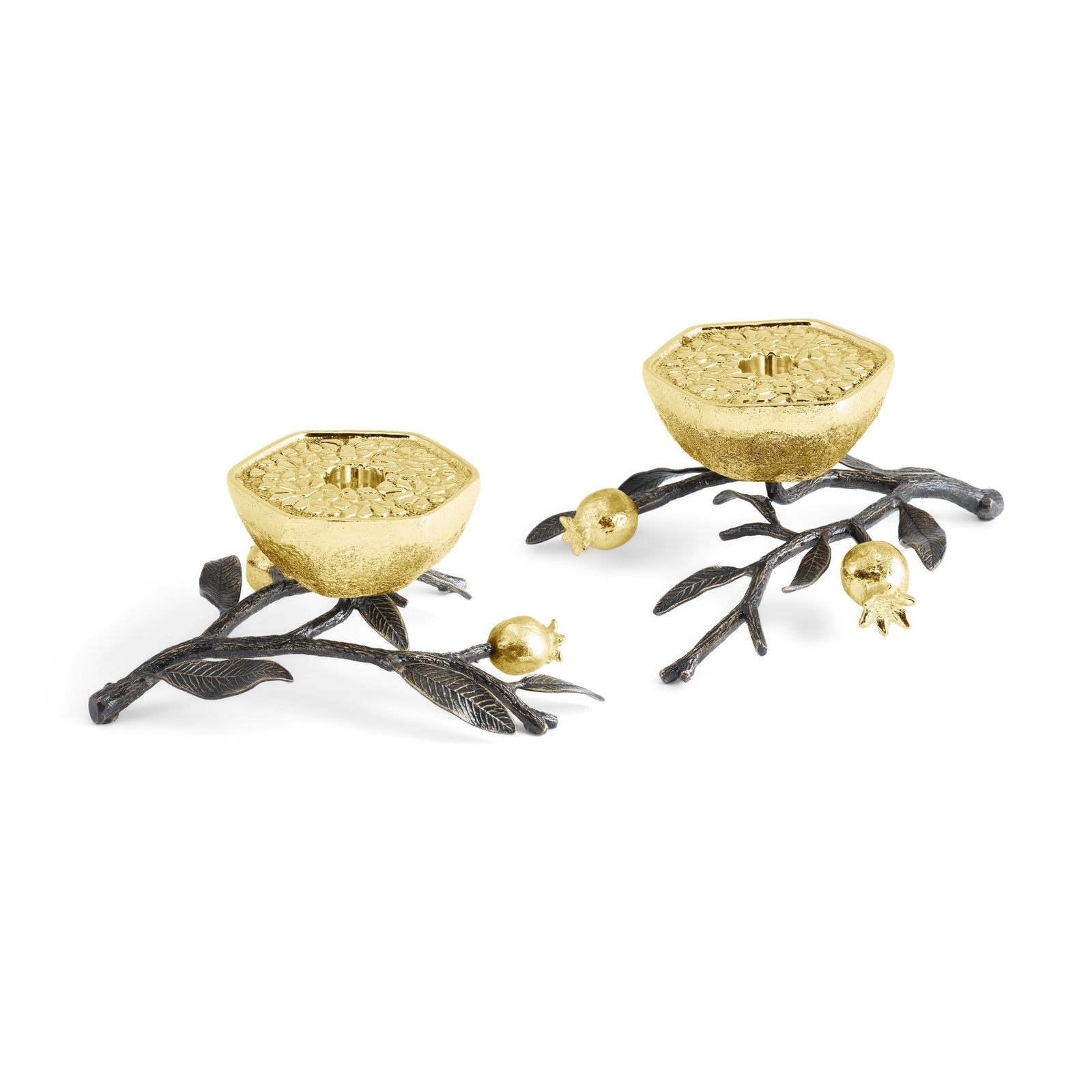 Michael Aram Pomegranate Candleholders - Set of 2
