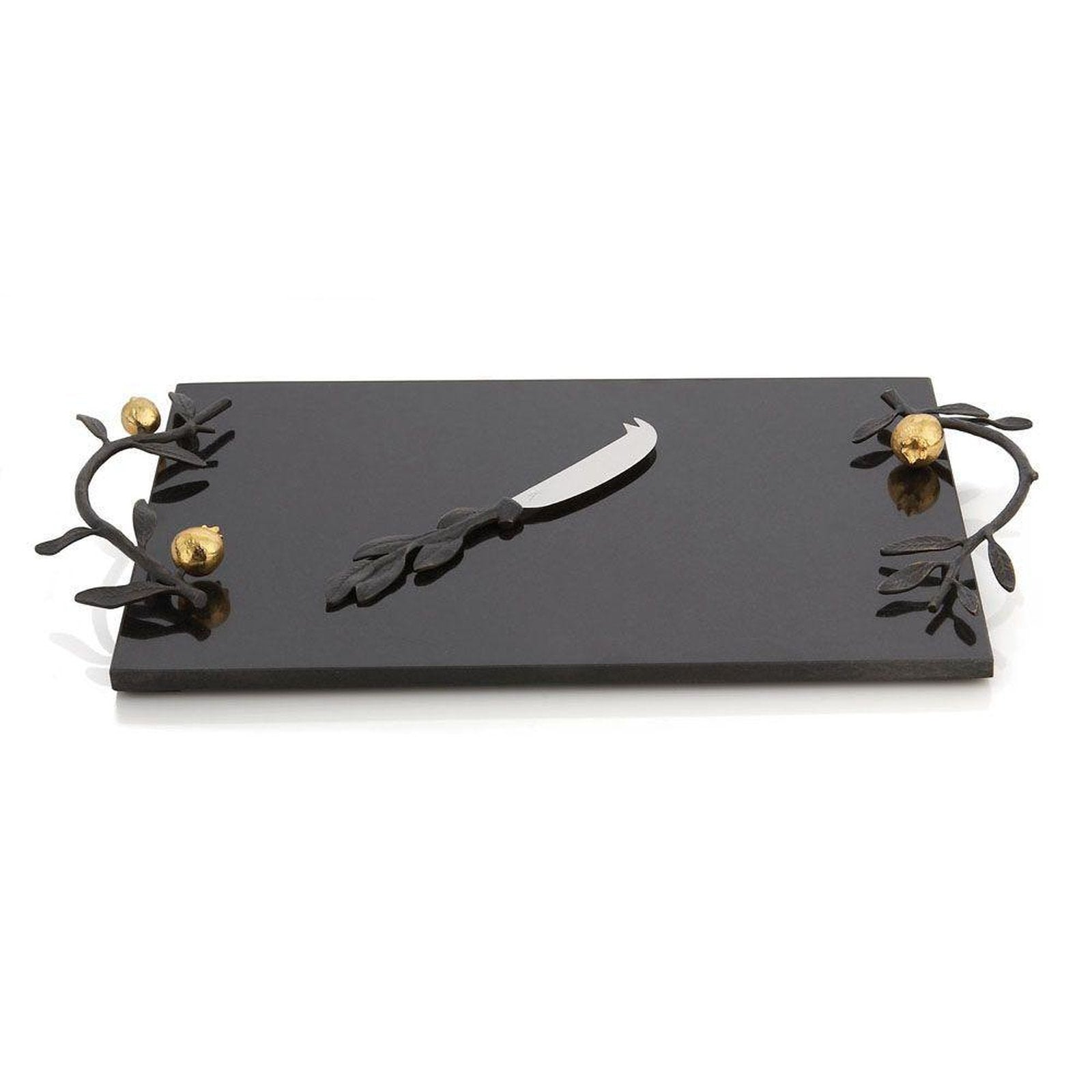 Michael Aram Pomegranate Cheese Board With Knife