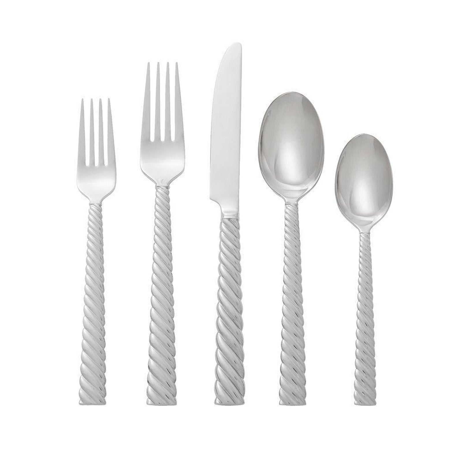 Michael Aram Twist 5 Piece Flatware Set