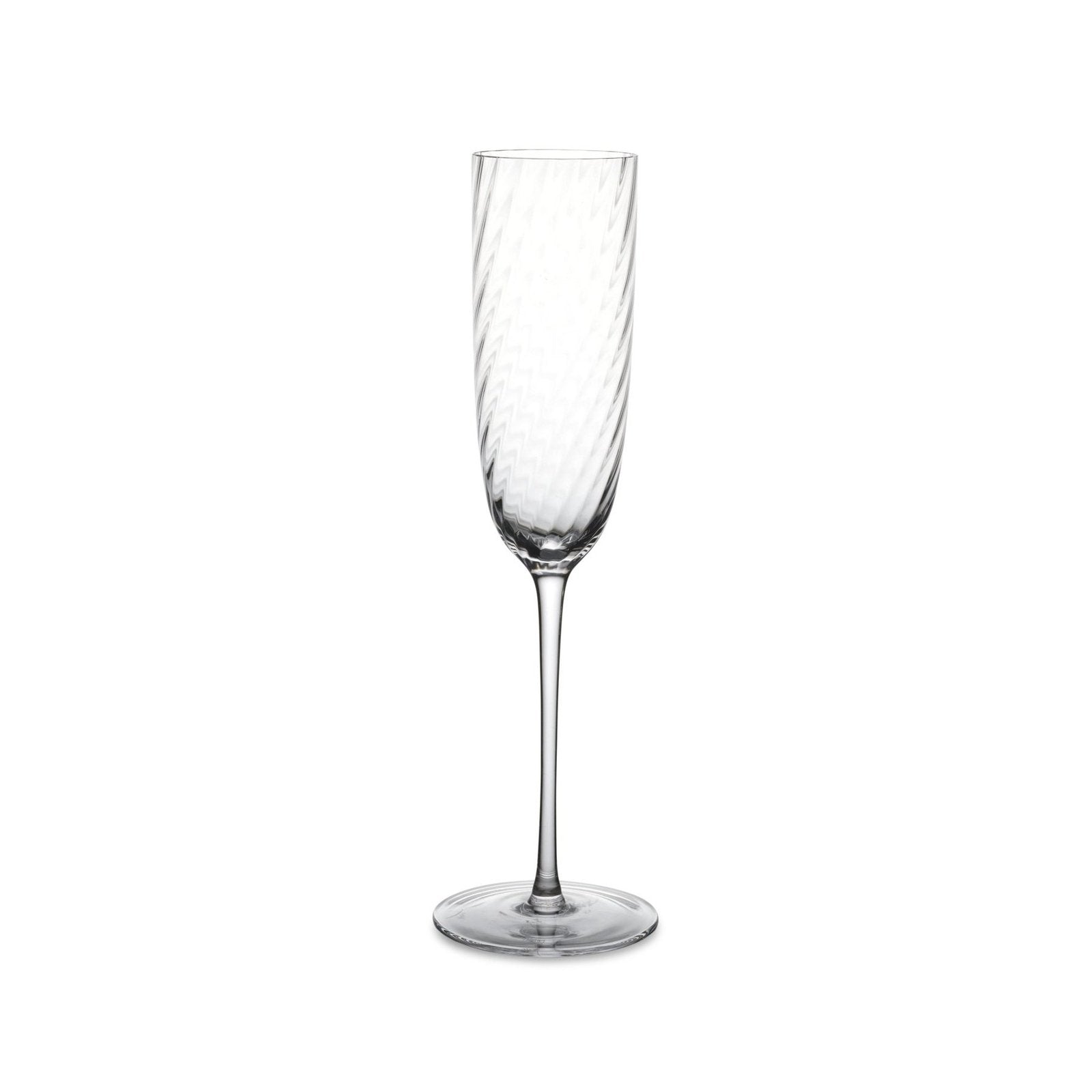 Michael Aram Twist Diamond Champagne Flute