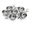 Michael Aram White Orchid 6-Compartment Plate