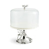 Michael Aram White Orchid Cake Stand w/ Dome