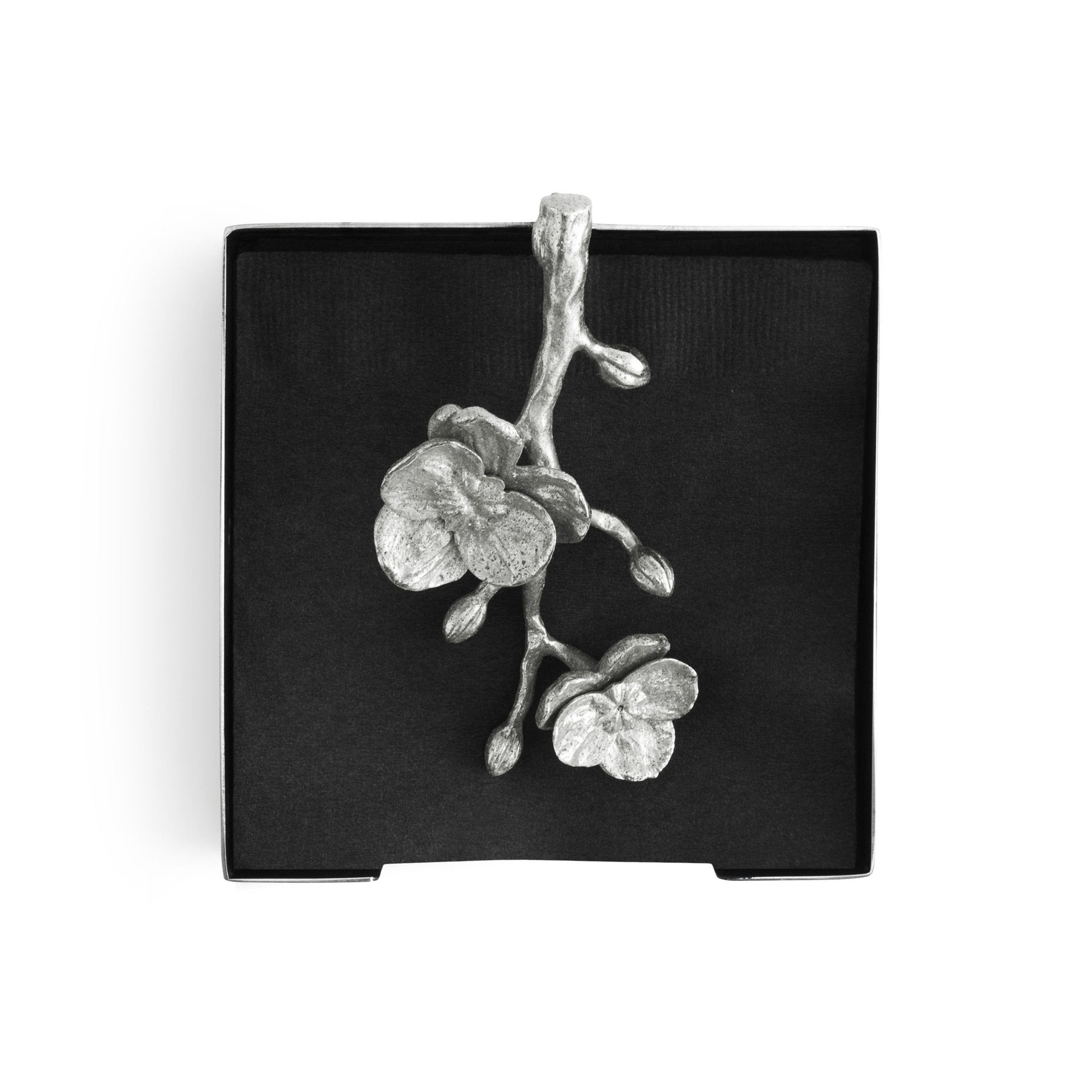 Michael Aram White Orchid Cocktail Napkin Holder